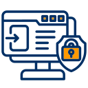 Datenschutz und Sicherheit Icon Datenschutz und Sicherheit